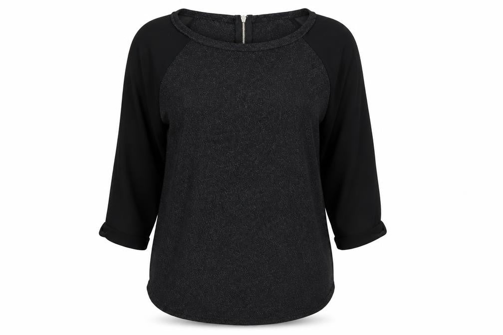 New Look Womens Black   Pullover Jumper Size 10