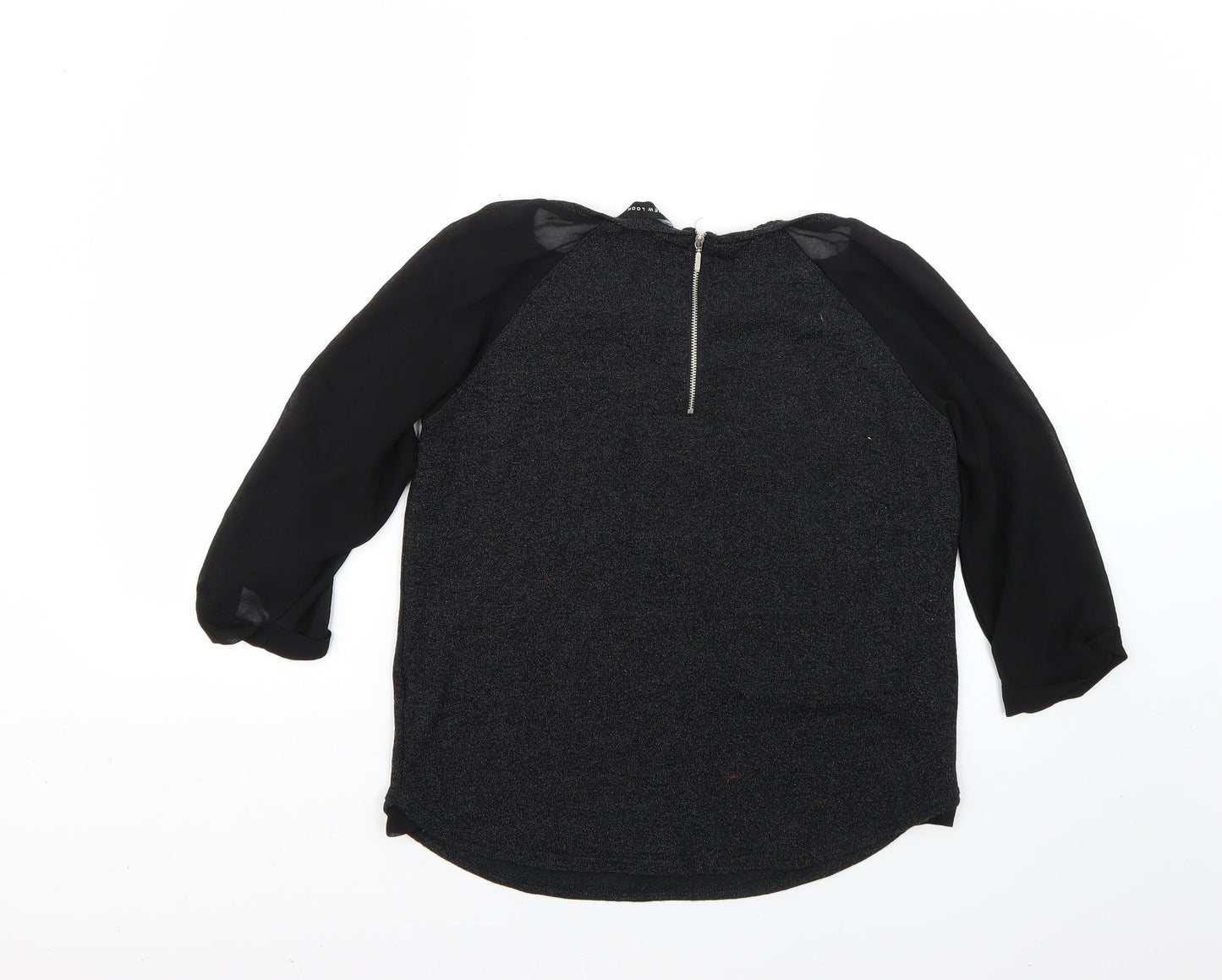 New Look Womens Black   Pullover Jumper Size 10