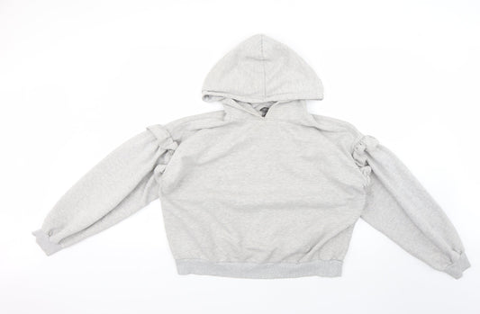 Primark Womens Grey   Pullover Hoodie Size 12