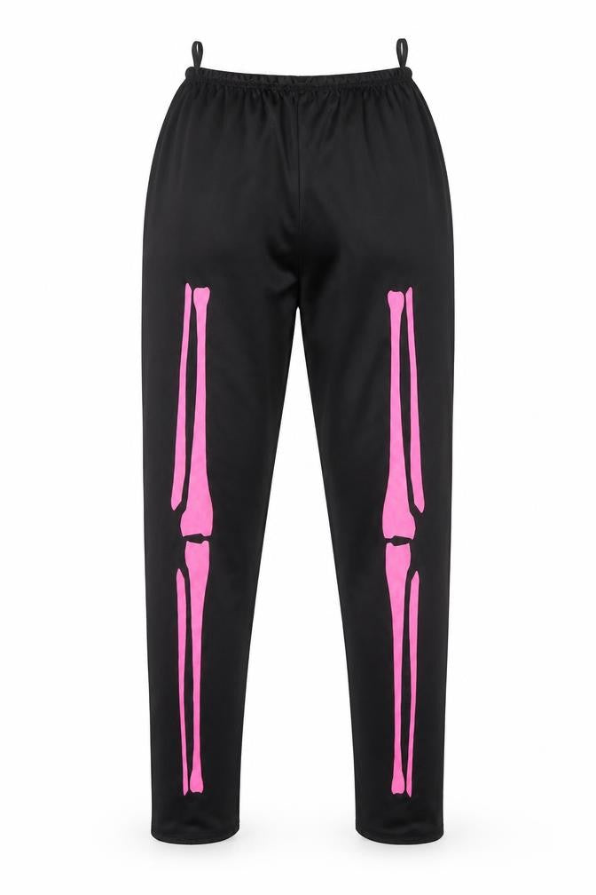 Preworn Girls Black   Capri Trousers Size 8 Years - Halloween