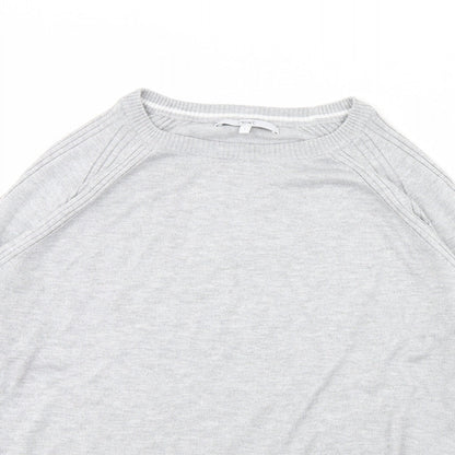Next Womens Grey   Pullover Jumper Size L