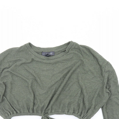 Primark Girls Green   Pullover Jumper Size XS