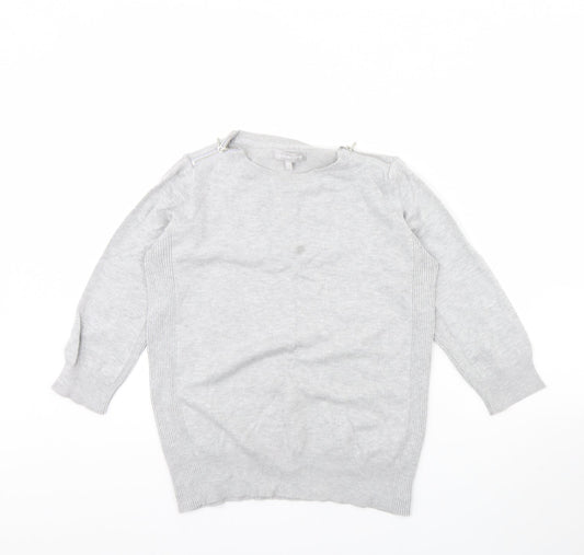 Red Herring Womens Grey   Pullover Jumper Size 14