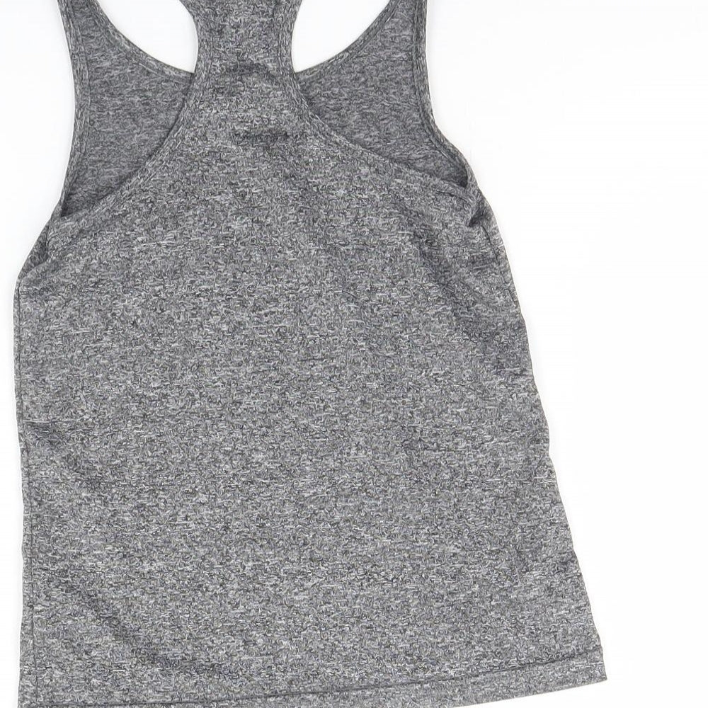 Primark Girls Grey   Basic Tank Size 7 Years