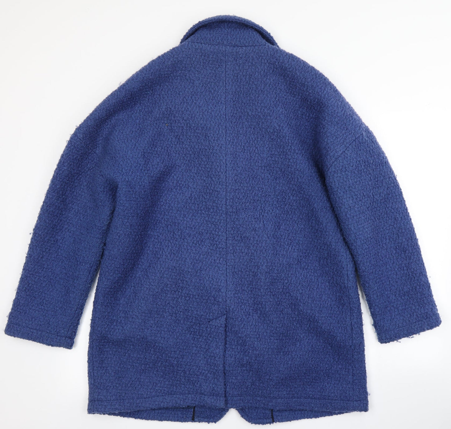 Peacocks Womens Blue   Overcoat Coat Size 12