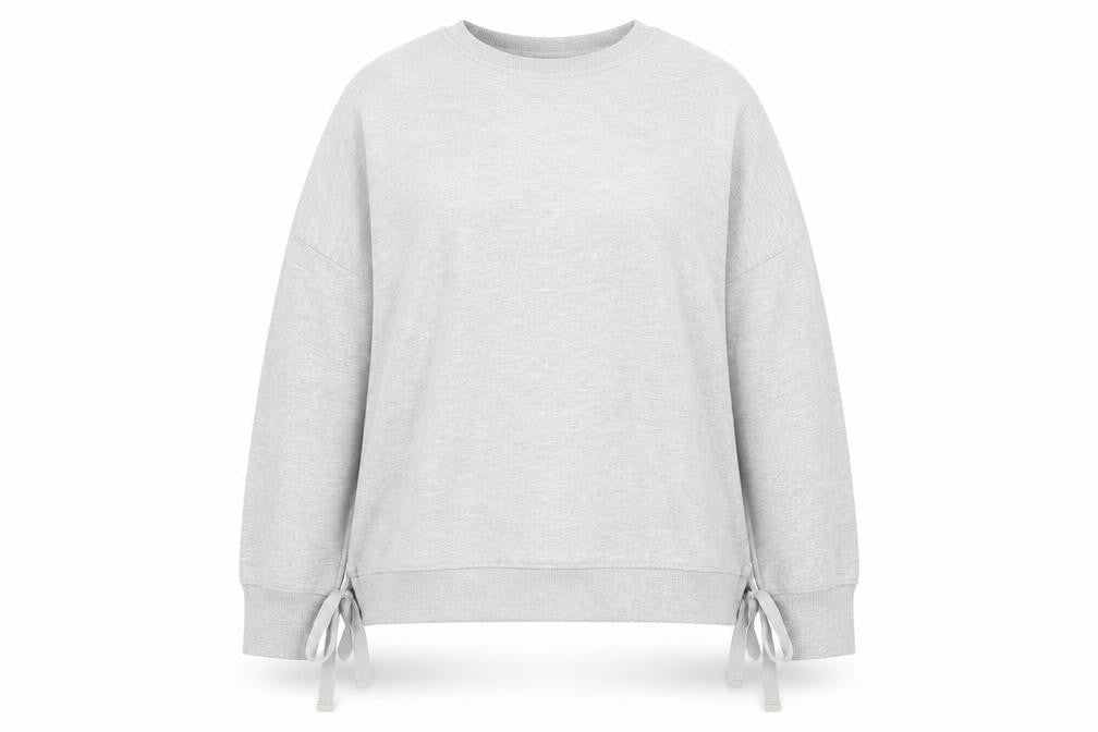 Souluxe Womens Grey   Pullover Sweatshirt Size M