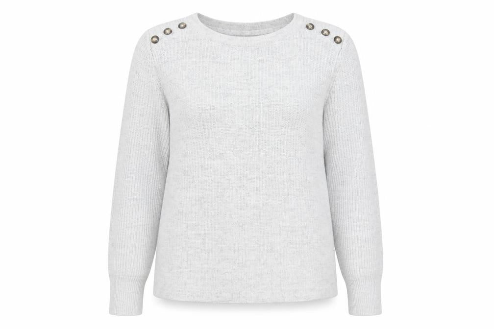 NEXT Womens Grey  Knit Pullover Jumper Size 12