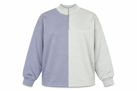 Boohoo Womens Green Colourblock  Pullover Sweatshirt Size 12