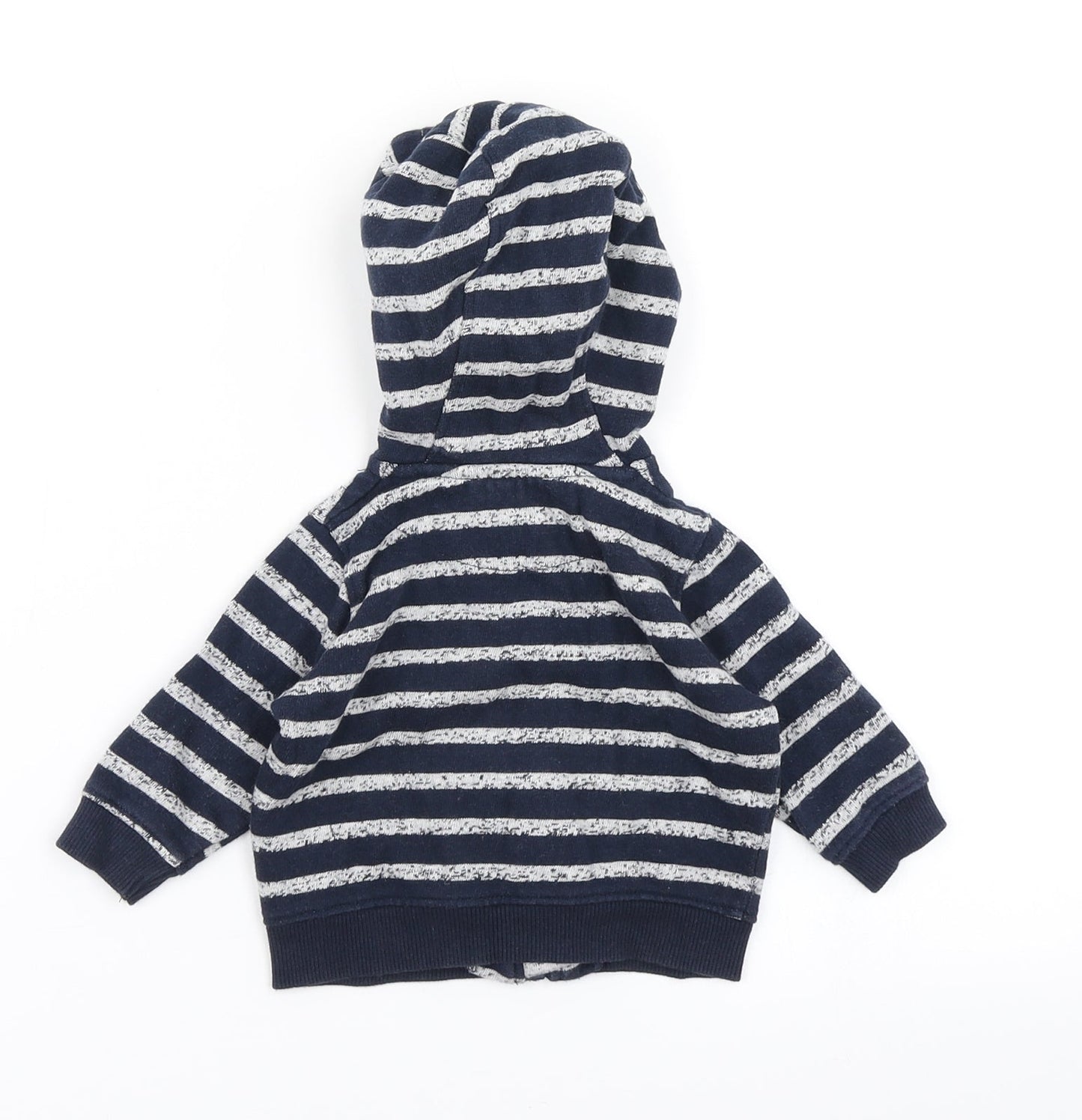 Lullaby Boys Blue Striped  Jacket  Size 0-3 Months