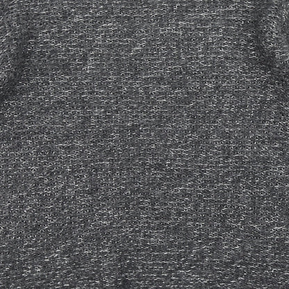 Next Womens Grey  Knit Pullover Jumper Size 10