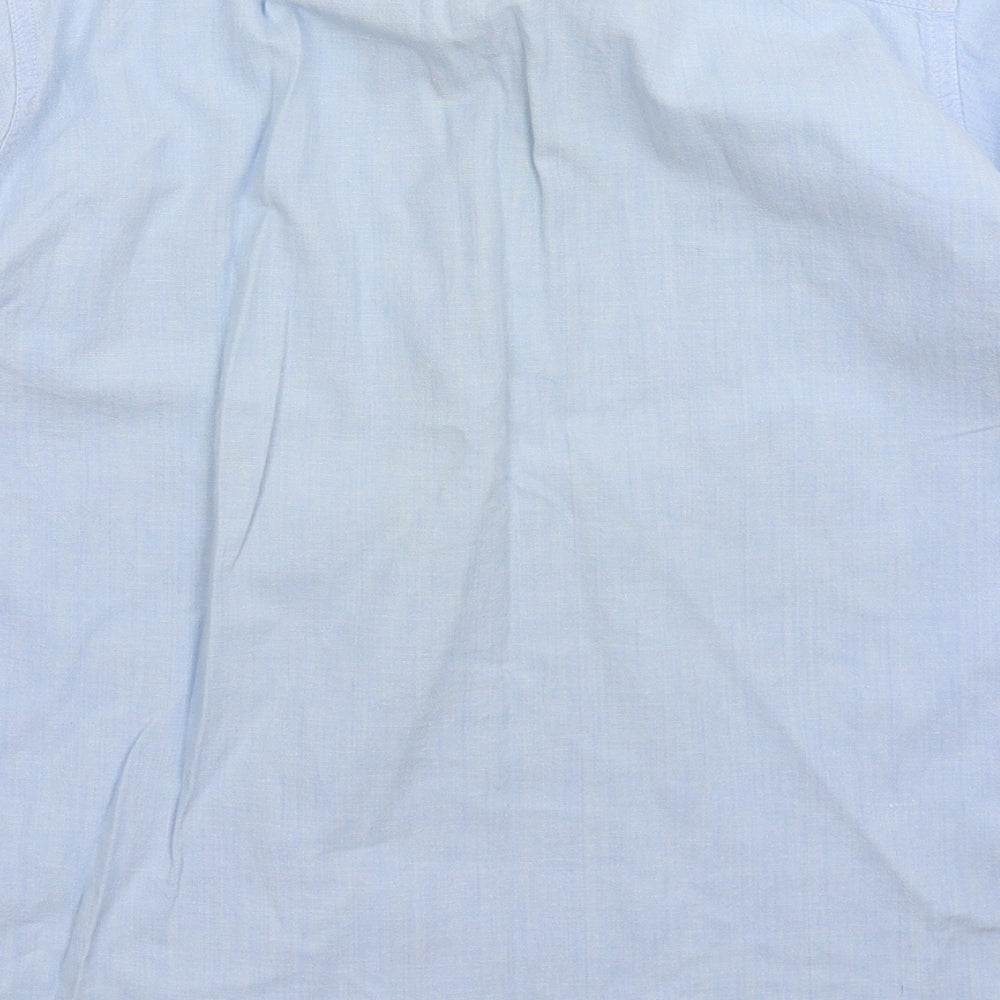 Splinter Mens Blue    Button-Up Size S