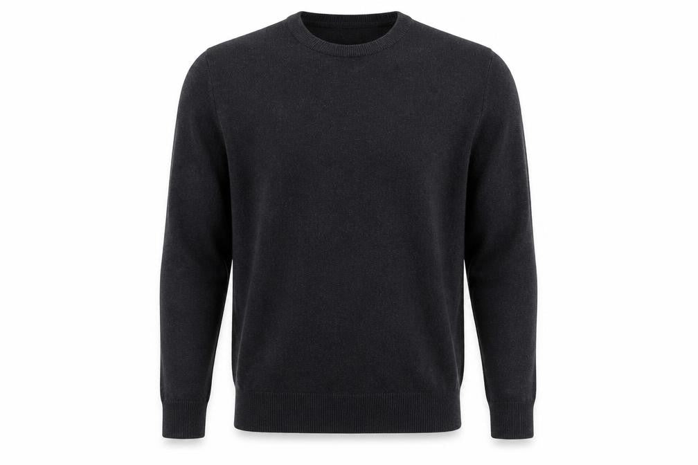 Hutson Harbour Mens Black   Pullover Jumper Size M