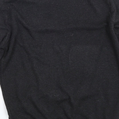 Hutson Harbour Mens Black   Pullover Jumper Size M