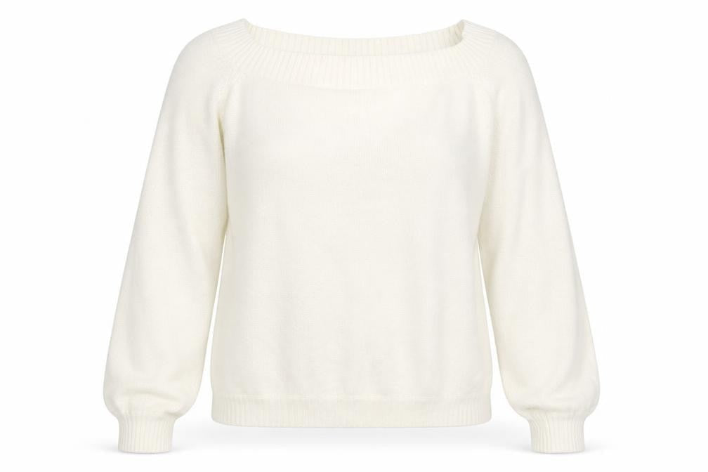 Honey Punch Womens Ivory  Rayon Pullover Jumper Size M