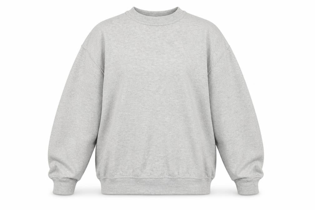 Uneek Womens Grey  Jersey Pullover Sweatshirt Size L