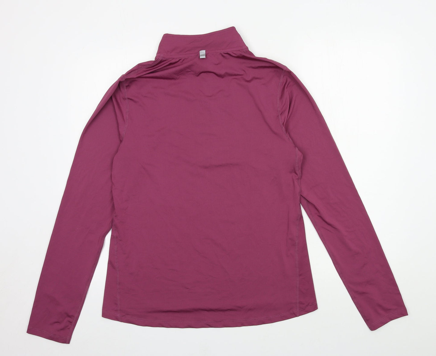 Icy Zone Mens Purple  Jersey Pullover Sweatshirt Size L