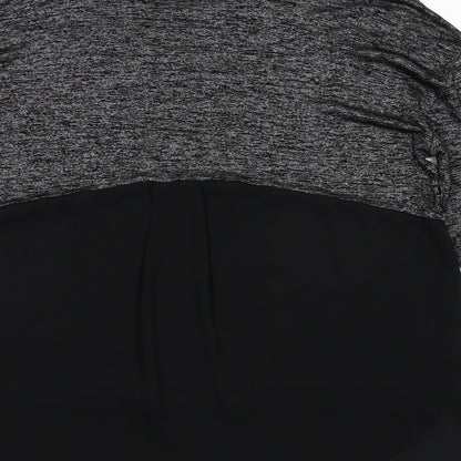 Paraphrase Womens Grey  Jersey Basic Blouse Size 16