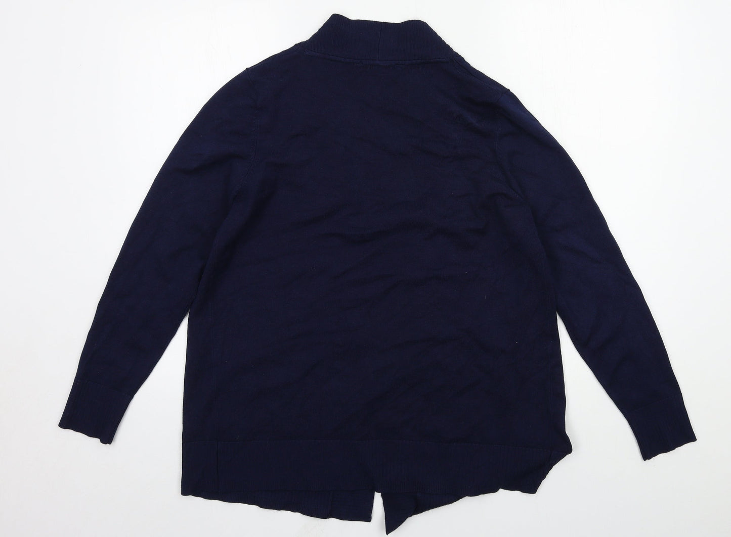 Bonmarché Womens Blue  Knit Cardigan Jumper Size 14