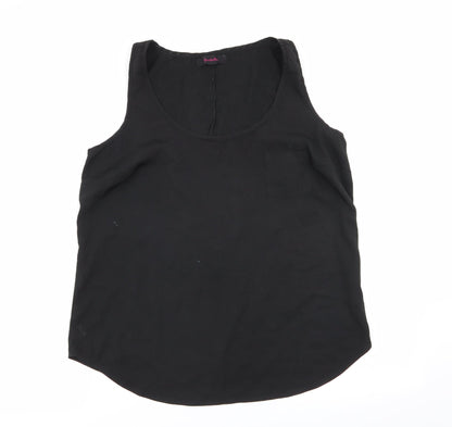 Preloved Simply Be Womens Black   Basic Blouse Size 12 - Front