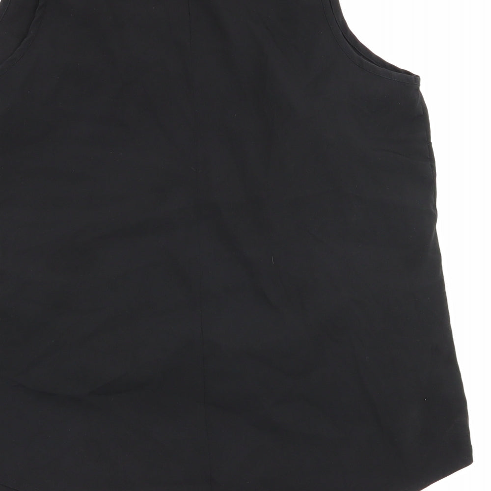 Simply Be Womens Black   Basic Blouse Size 12