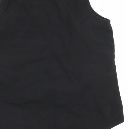 Preloved Simply Be Womens Black   Basic Blouse Size 12 - Label