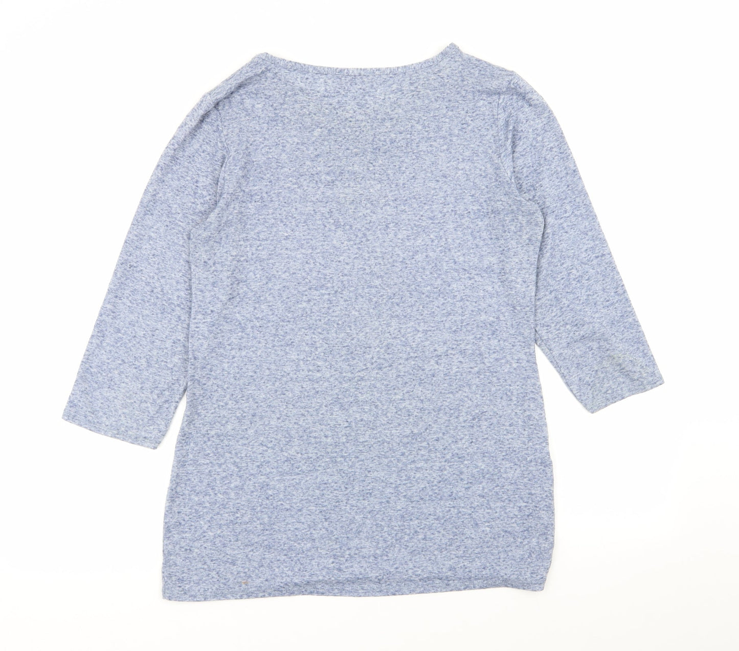 CND Womens Blue   Basic T-Shirt Size 14