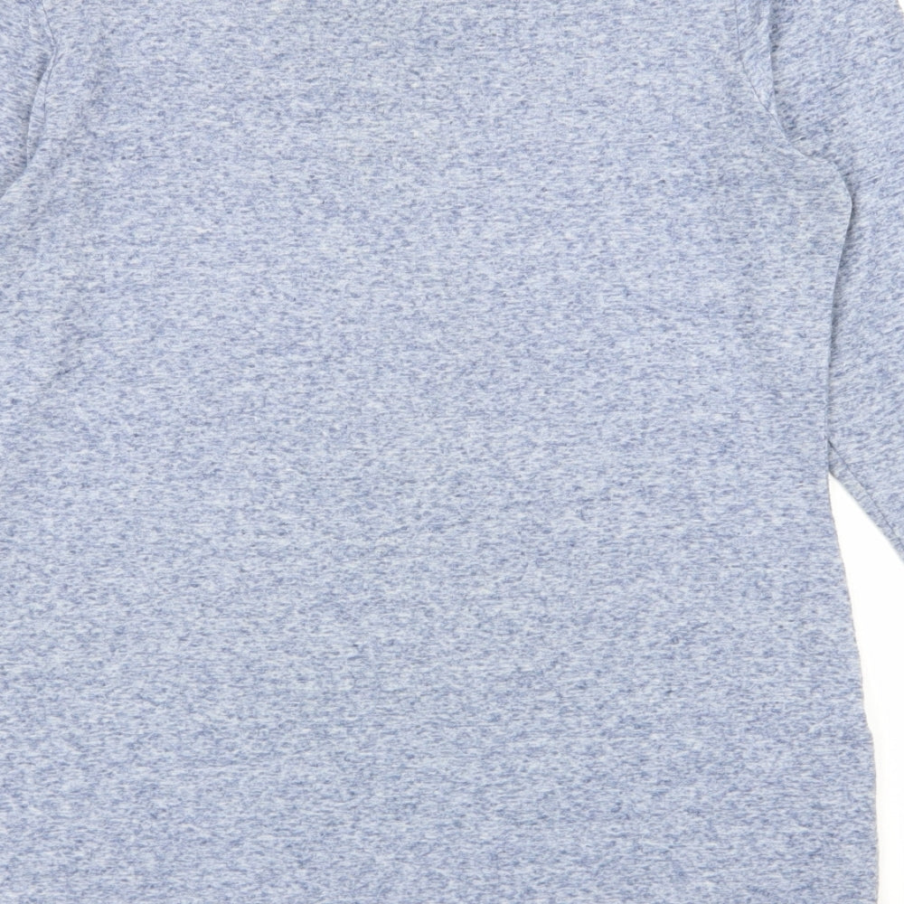 CND Womens Blue   Basic T-Shirt Size 14