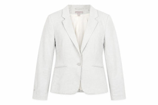H&M Womens Grey   Jacket Blazer Size 10
