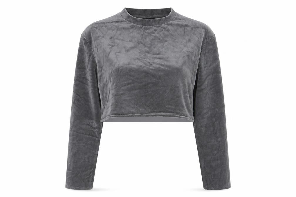 USA Pro Womens Grey   Pullover Jumper Size 10  - cropped