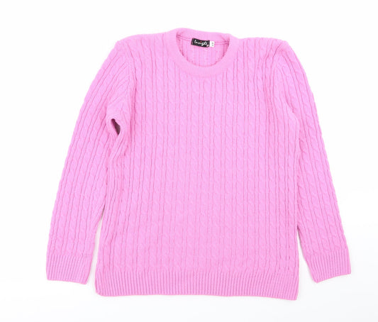 Insight Womens Pink   Pullover Jumper Size S  - size s/m