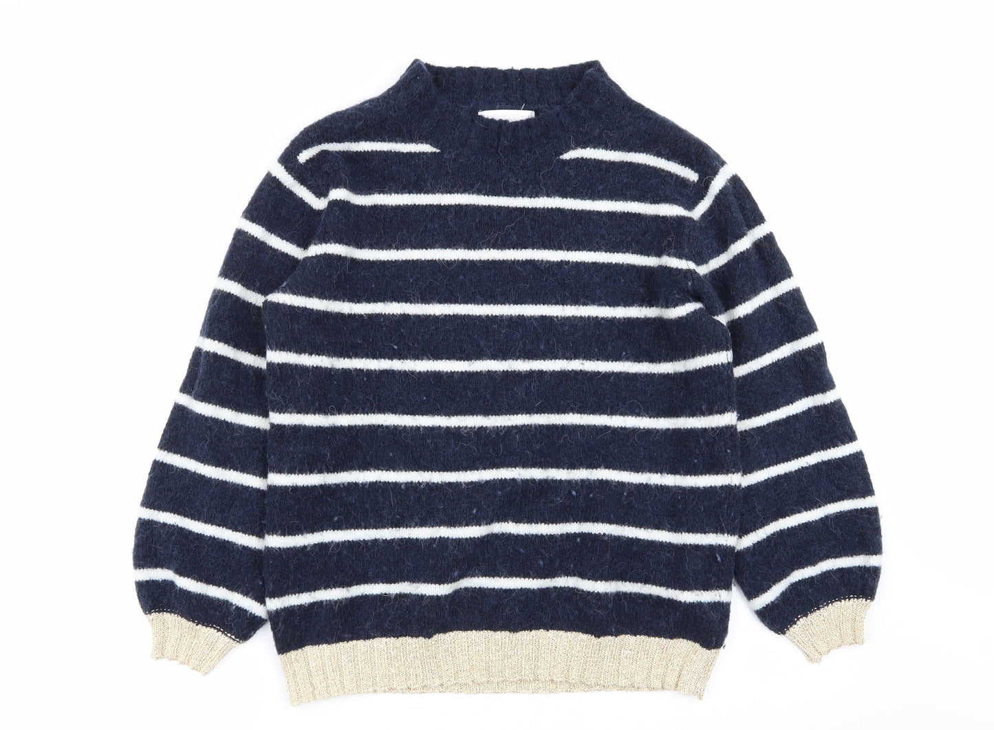 NEXT Womens Multicoloured Striped  Pullover Jumper Size M