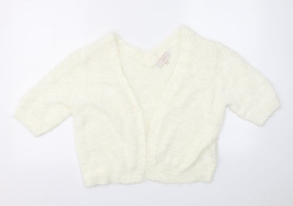 Preloved NEXT Womens Ivory   Cardigan Jumper Size M - Front