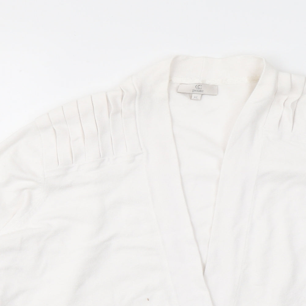 CC Womens White   Pullover Jumper Size XL