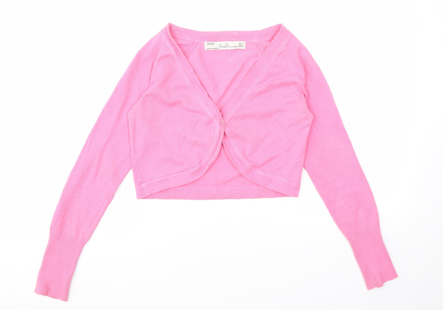 Preworn Womens Pink   Cardigan Jumper Size M