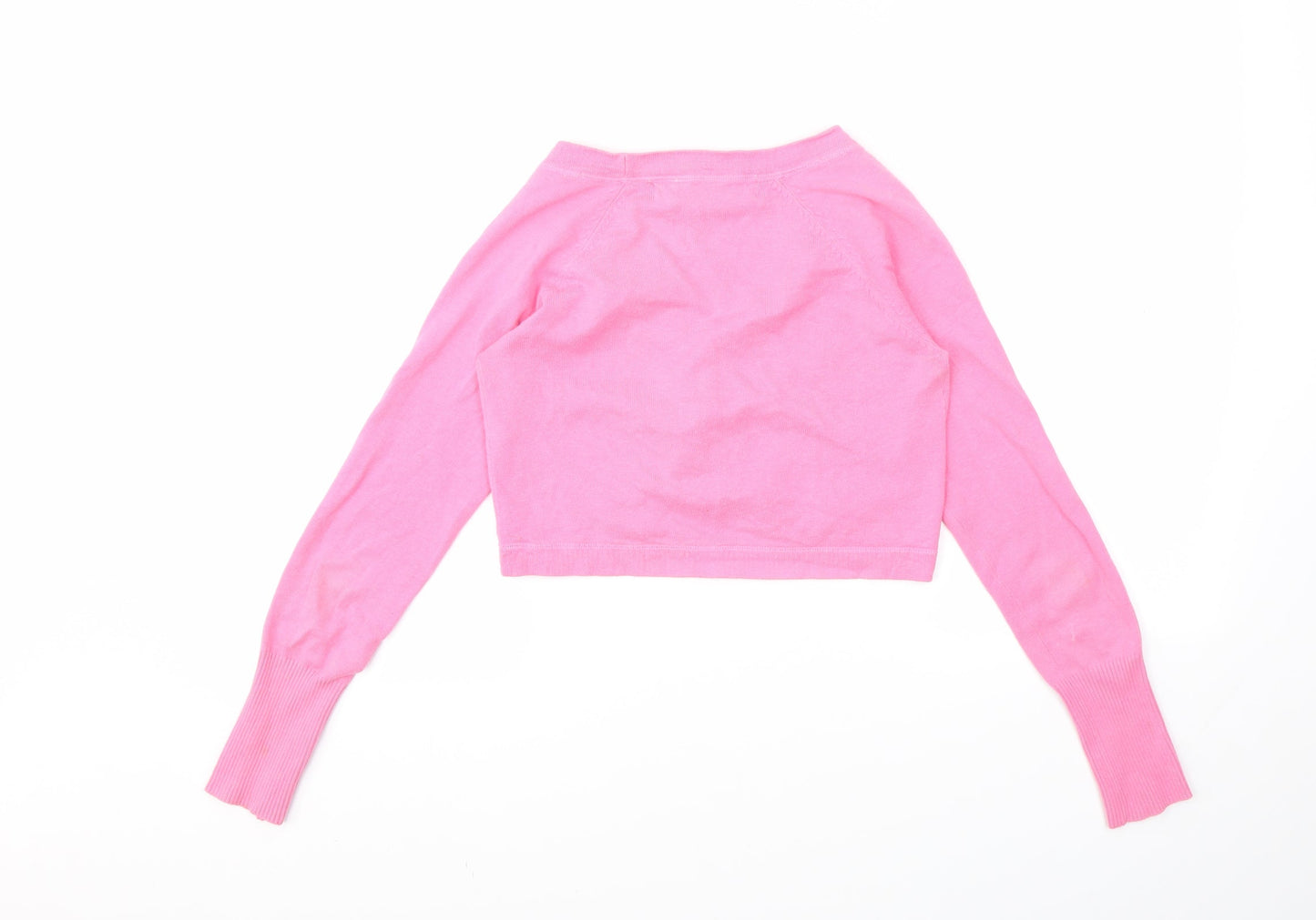 Preworn Womens Pink   Cardigan Jumper Size M