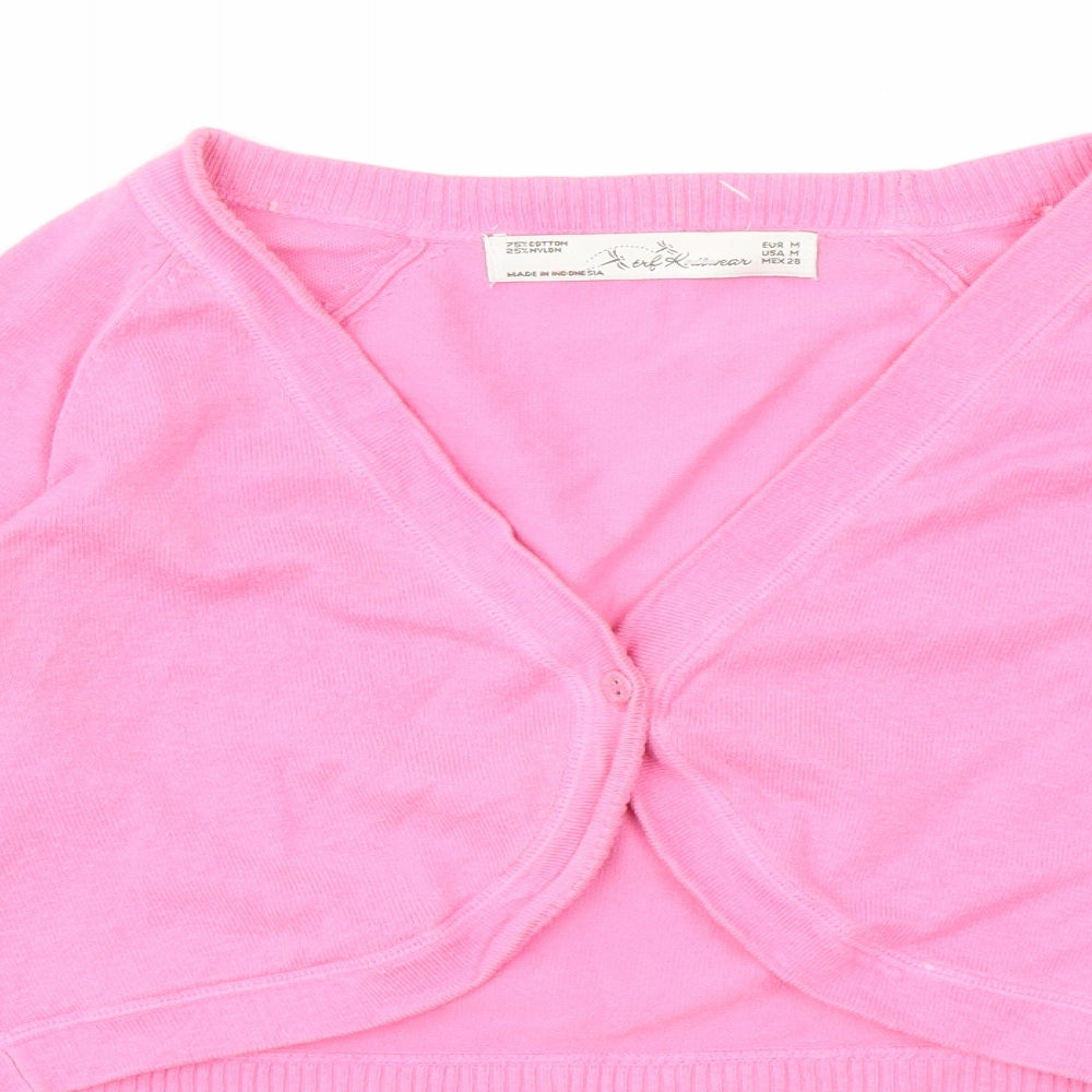 Preworn Womens Pink   Cardigan Jumper Size M