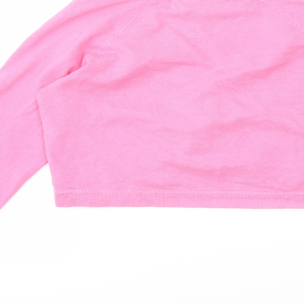 Preworn Womens Pink   Cardigan Jumper Size M
