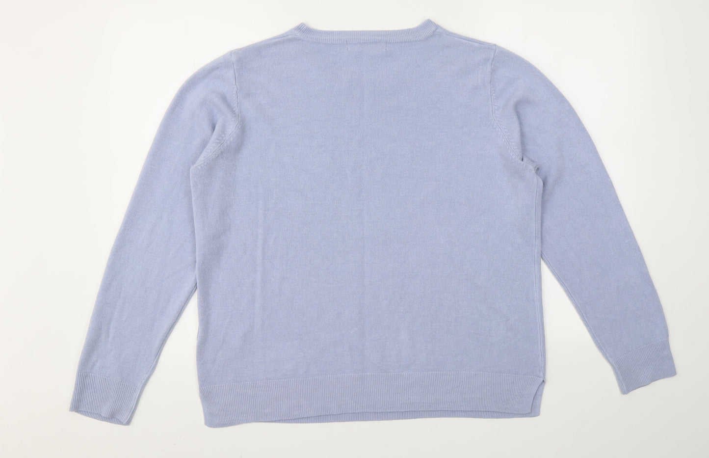 M&S Womens Blue   Pullover Jumper Size 18