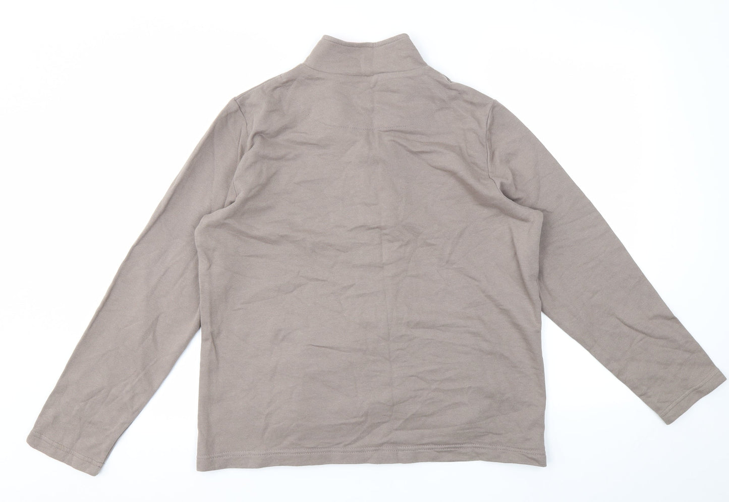DAMART  Womens Brown   Full Zip Jumper Size 10