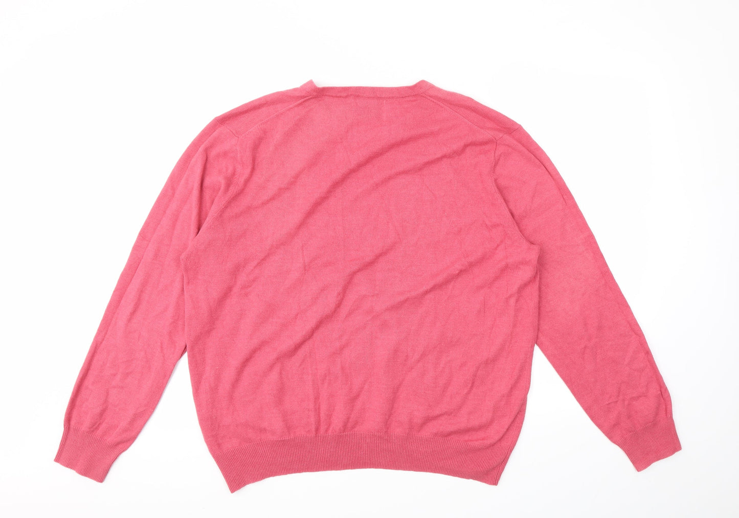 JHON LEWIS  Mens Pink   Pullover Sweatshirt Size L