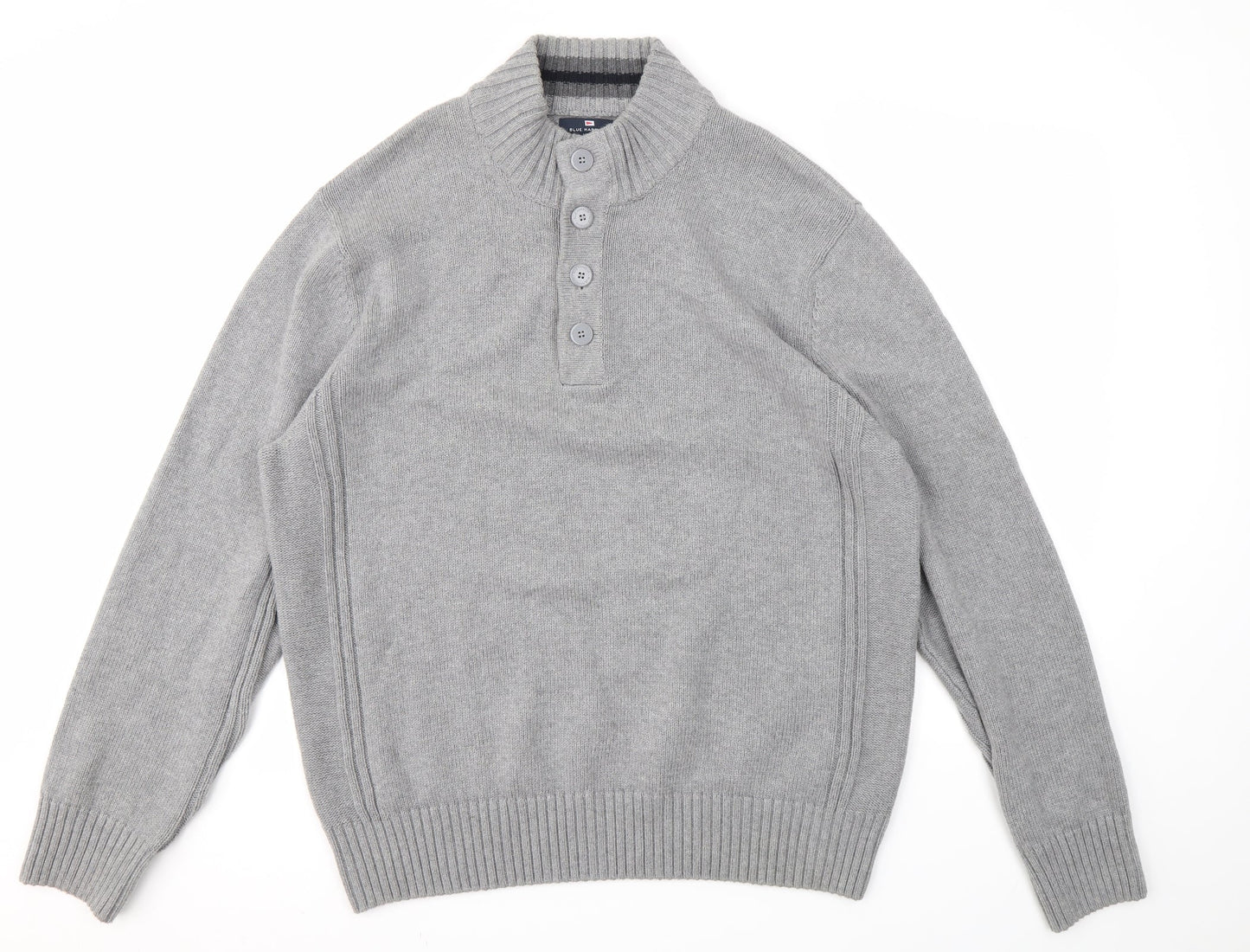 M&S Womens Grey   Pullover Jumper Size XL