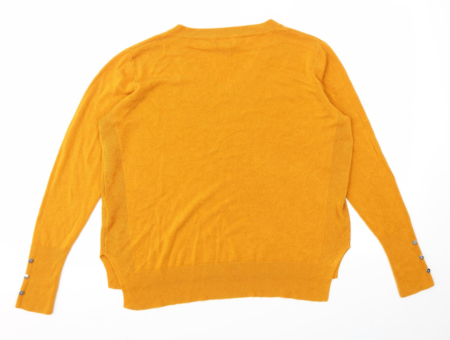 Primark Womens Orange   Pullover Jumper Size L