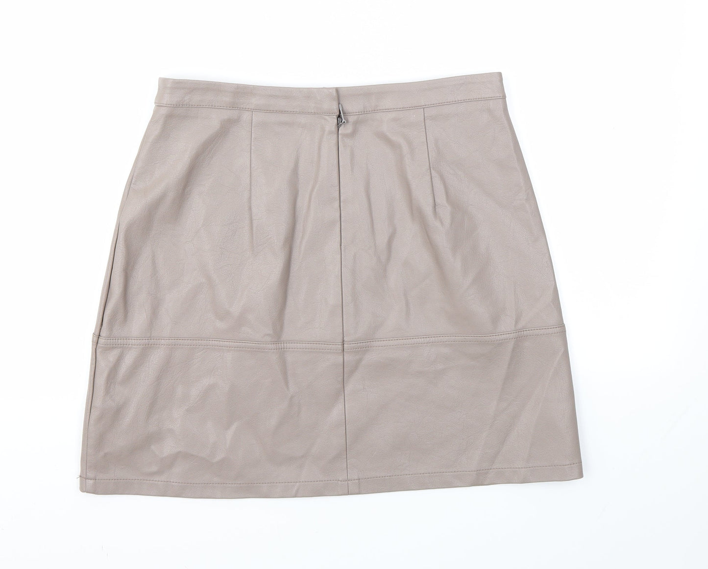 New Look Womens Brown   A-Line Skirt Size 10