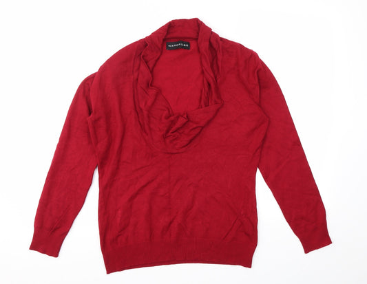 WARDROBE  Womens Red   Pullover Jumper Size 14