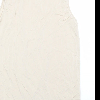 Oysho Womens Gold   Basic Tank Size S