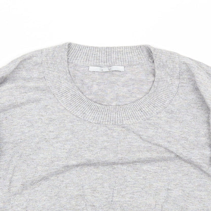 Next Womens Grey   Pullover Jumper Size M