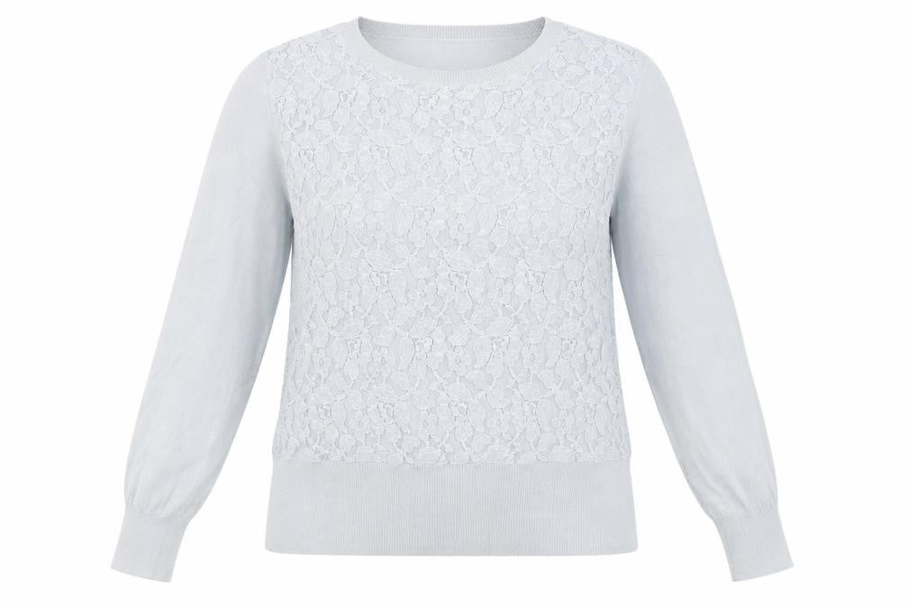 Oasis Womens Blue   Pullover Jumper Size L