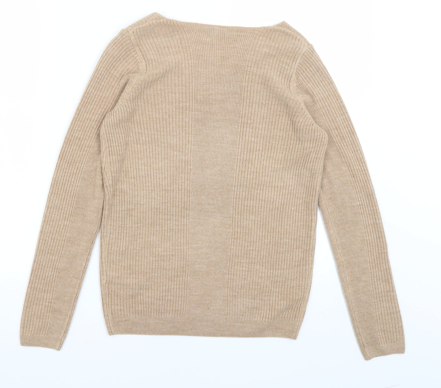 M&S Womens Brown   Pullover Jumper Size 8