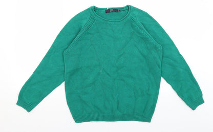Isle Womens Green   Pullover Jumper Size S