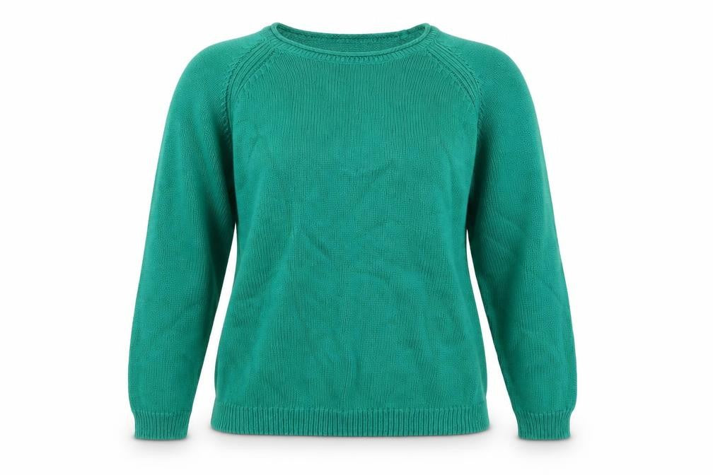 Isle Womens Green   Pullover Jumper Size S